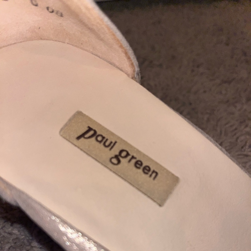 Paul Green “Barbie” Sandal – Metallic Suede – Size 8.5 – SOLD OUT – Brand New - Picture 5 of 11
